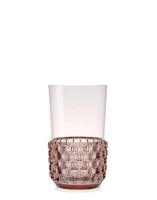Jellies Family Long Drink Glass Set (4 pieces) Pink