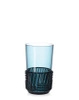 Trama Long Glasses Set (4 pieces) Blue
