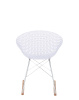 Smatrik Dondolo Chair Transparent Chrome Plated