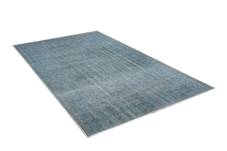 Vintage Iranian Wool Rug Unique 10909 158x272