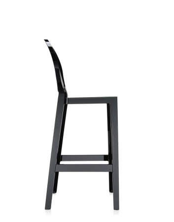 One More 75 cm Krzesło Barowe Czarny