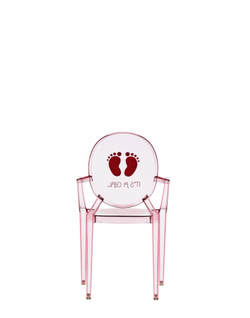 Loulou Ghost Special Edition Chair Pink It's a girl