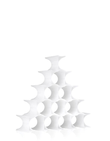 Infinity Bottle Stand White