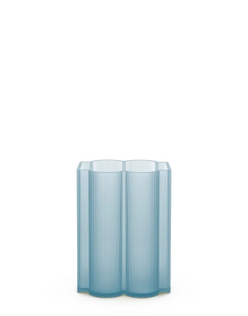  Okra 24 cm Bright Blue Vase
