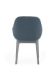 Clap Aquaclean Armchair Gray Blue