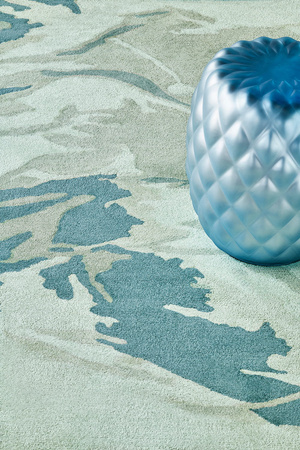 Toulemonde Bochart Paper Celadon carpet