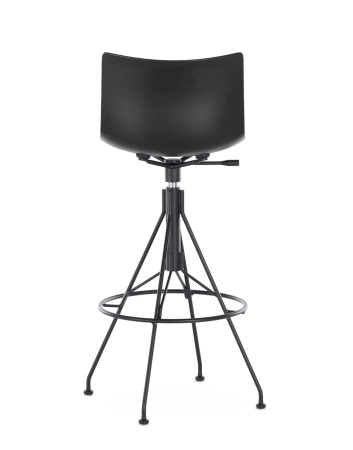 C.Koya Basic Veneer Hocker Black Wood Black FSC™