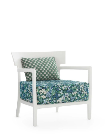 Cara Outdoor Liberty Artemis Armchair White Green
