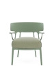 A.I. Lounge Outdoor Armchair Green Cream Green