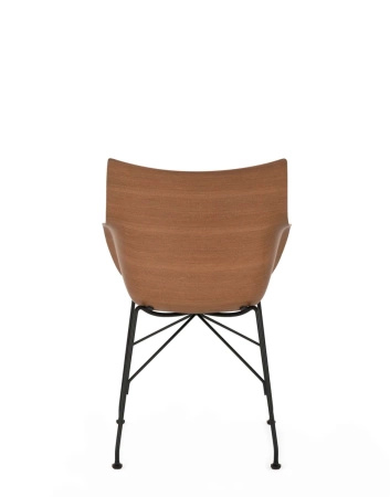Q/Wood Soft Chair Dark Wood FSC™ Blue