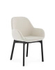 Clap Tissue Shirley Armchair Black White