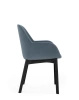 Clap Aquaclean Armchair Black Blue