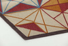 Gan Kilim Hexa Orange carpet 261x300
