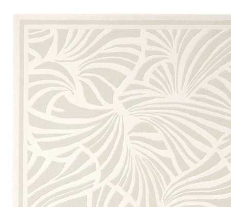 Florence Broadhurst Japanese Fans Ivory rug 039301
