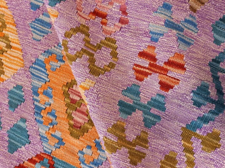 Kelim Nomad Pakistan Wool Carpet HQ 176 x 232