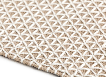 Dywan Gan Raw White