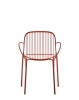 Hiray Small Armchair Rusty