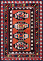 Louis de Poortere Antalia Red Mix Carpet 9844