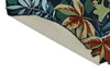 Sanderson ROBIN'S WOOD FOREST GREEN ROUND rug 146508