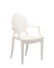 Louis Ghost Chair White