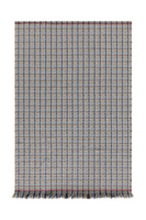 Gan Garden Layers Checks Blue Carpet