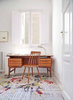 Gan Canevas Flowers Natural Carpet