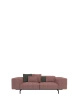 Largo Two-Seater Gubbio Sofa Pink