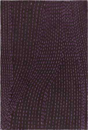 Toulemonde Bochart Kantha Prune carpet
