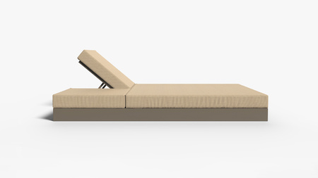 Leżanka Gandiablasco Chill Bed With Backrest 140