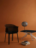 Blast Square Table Gray/Chrome