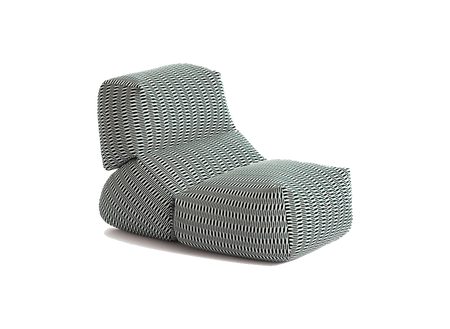 Siedzisko Gan Grapy Outdoor Soft Deco Blue