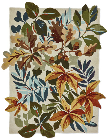 Sanderson ROBIN'S WOOD RUSSET BROWN carpet 146501