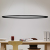 Nemo Ellisse Major Uplight Pendant Lamp 3000 K Black