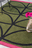 Orla Kiely Linear Stem Olive Carpet 464407