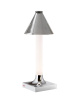 Goodnight Cap Lampa Stołowa Chrom
