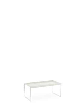 Trays 80 cm x 40 cm Stolik Biały