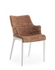 Eleganza Nia Chair Rust White