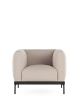 Asia Armchair (Cotone Plain) Beige