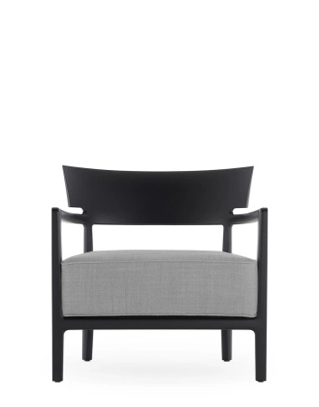 Cara Mat Outdoor Armchair Black Gray