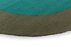 Brink&Campman Festival Round Aqua Rug 496308