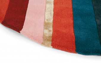 Ted Baker Sahara Burgundy carpet 56105 Circle