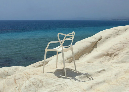 Masters Chair White 4 pieces