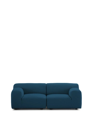 Plastics Duo Two-Seater Orsetto Sofa Blue