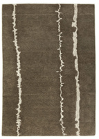 Reza's New Age Path Rug Brown