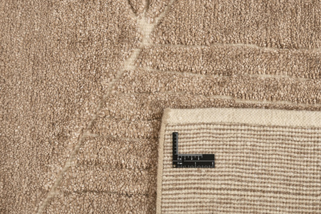 Landscape Fields Brown rug