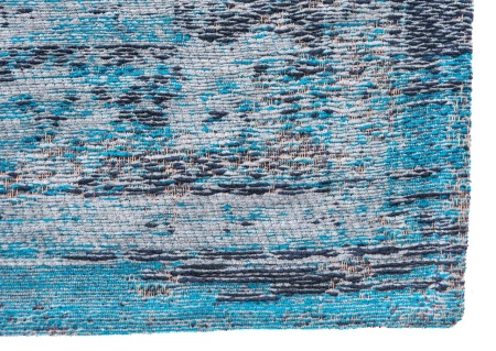 Louis de Poortere Fading World Medallion Grey Turquoise rug 8255