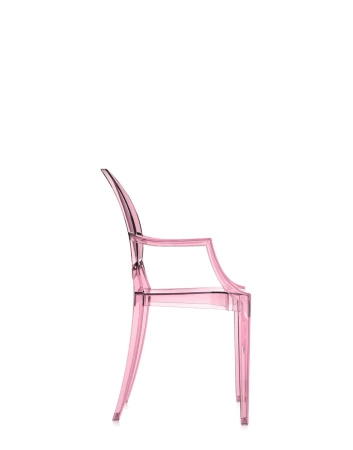 Loulou Ghost School Chair Pink