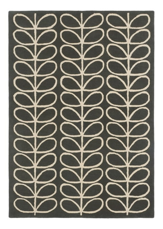 Orla Kiely Linear Stem Slate Carpet 060505