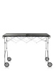  Battista Metallized Trolley Black