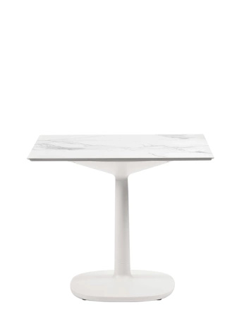Multiplo Square 78x78 cm Table White White